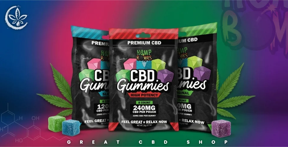 Hemp Bombs High Potency CBD Gummies