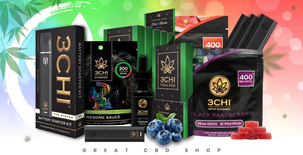 3CHI Delta-8-THC products Review – The Best Hemp Derived Products 