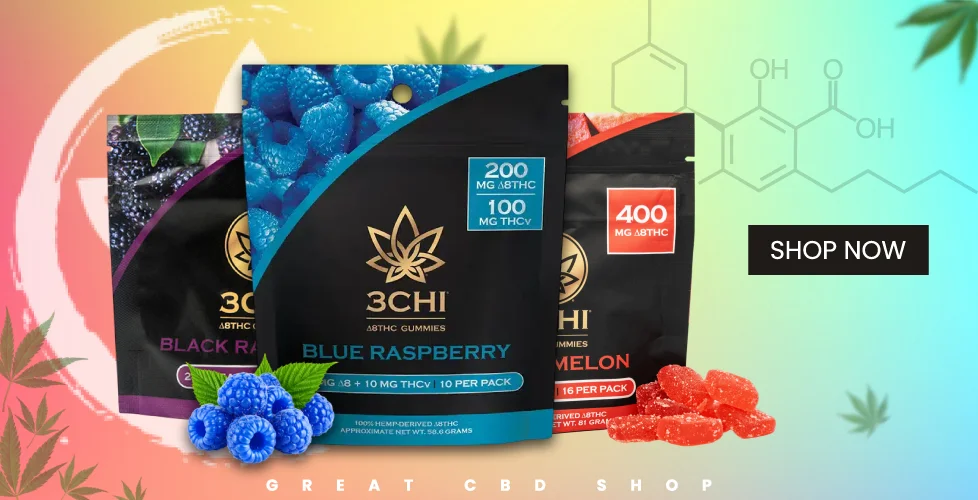3Chi Delta 8 THC Gummies