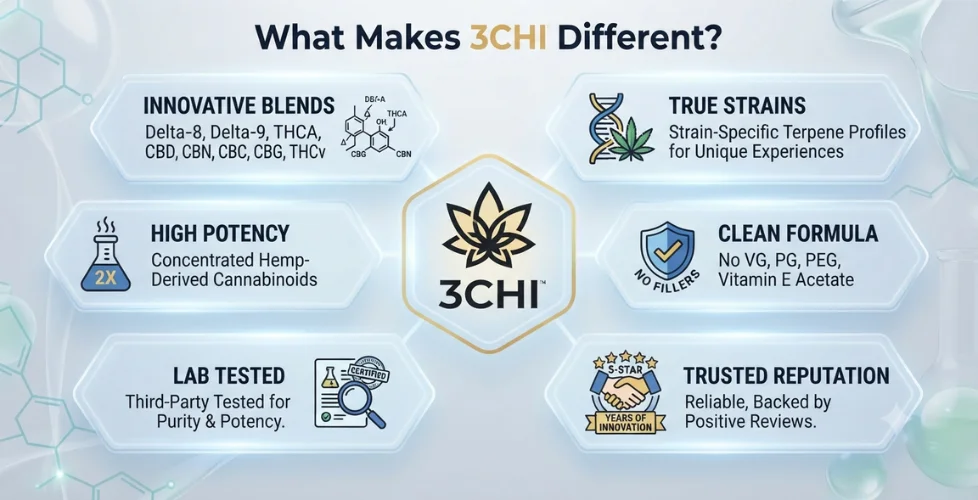 What Makes 3CHI Different