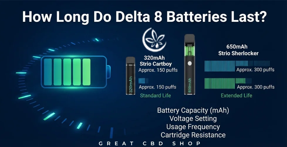 How Long Do Delta 8 Batteries Last