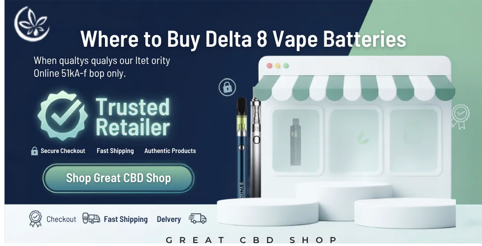 Where to Buy Delta 8 Vape Batteries