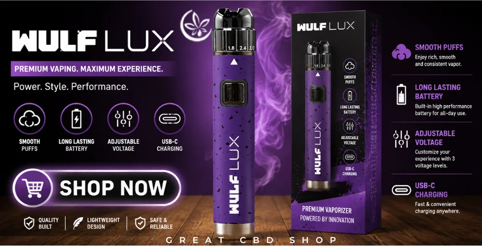 Wulf Mods LUX Cartridge Vaporizer