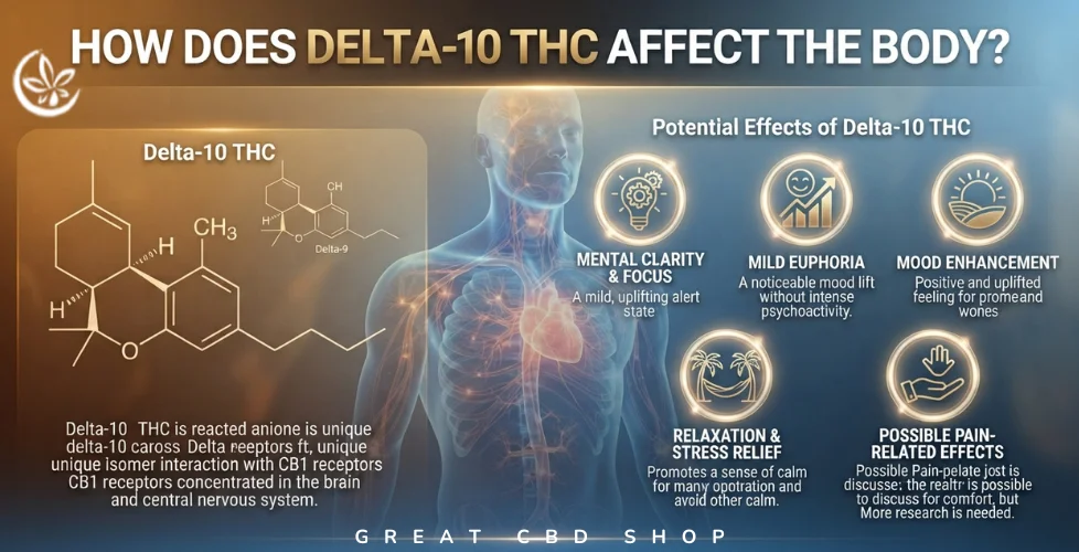 How Does Delta-10 THC Affect the Body