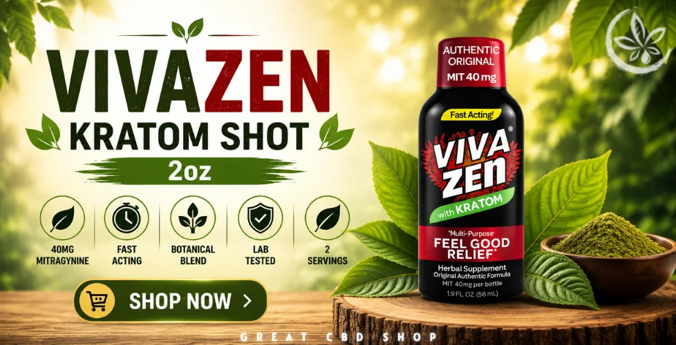 Vivazen Kratom Shot 2oz