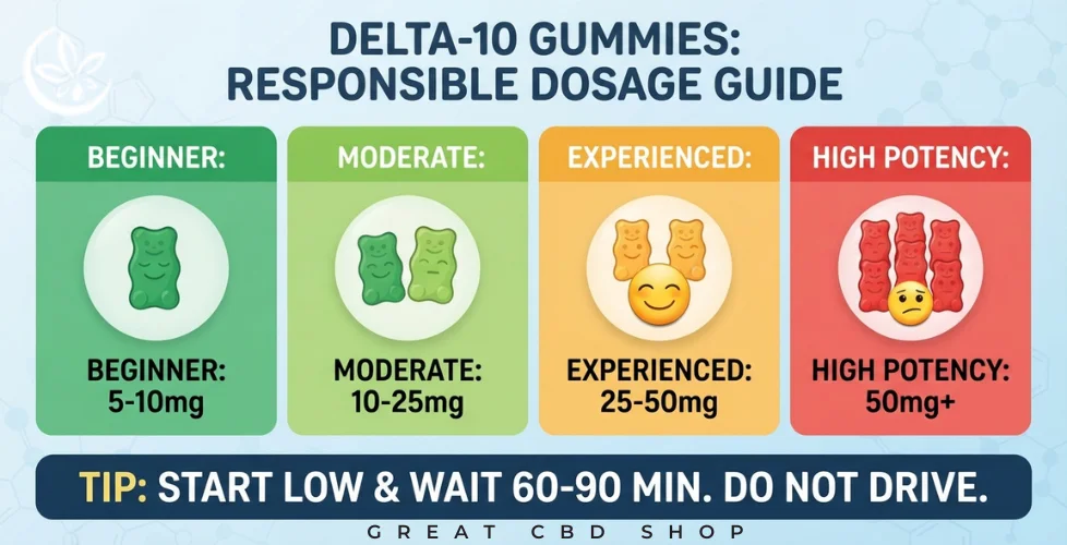 Delta10 Gummies Dosage Guide 