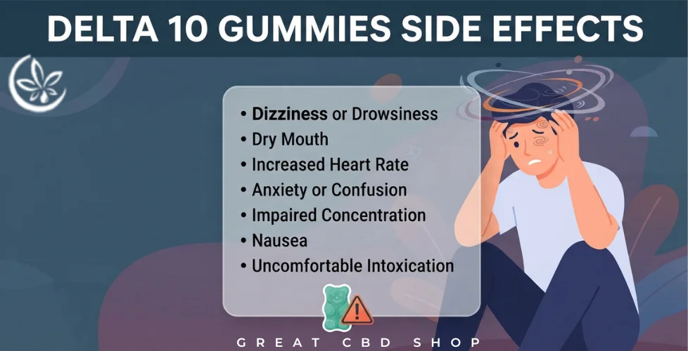 Delta 10 Gummies Side Effects