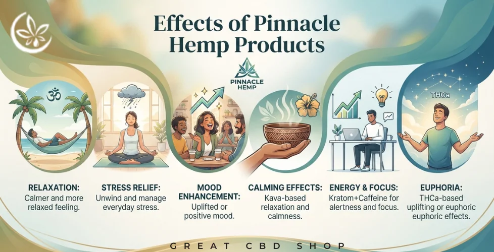 Effects of Pinnacle Hemp Products