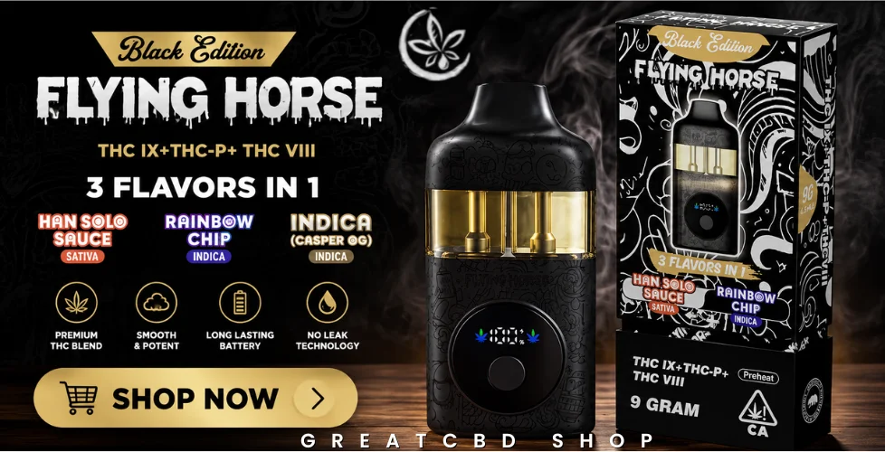 Flying Horse Stoner Blend Black Edition Disposable 9g