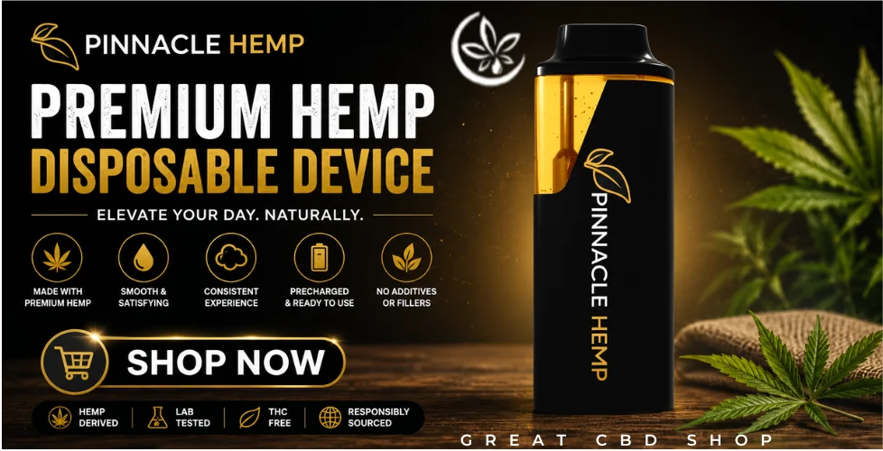 Pinnacle Hemp Plain Jane Live Resin THCa Disposable 1g