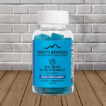 Barney's Botanicals Delta 8 50mg Terpene Infused Gummies - Blue Dream -- 25mg -- 30ct Jar