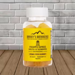 Barney's Botanicals Delta 8 50mg Terpene Infused Gummies - Pineapple Express -- 25mg -- 30ct Jar