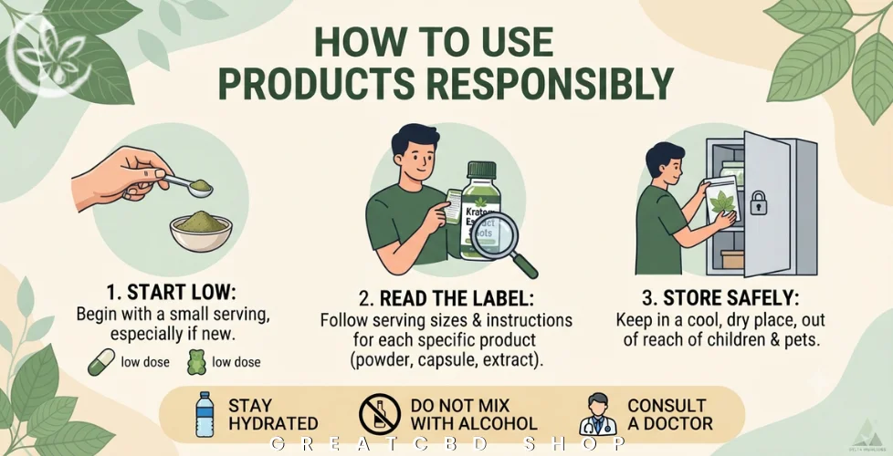 How to Use Kratom Products