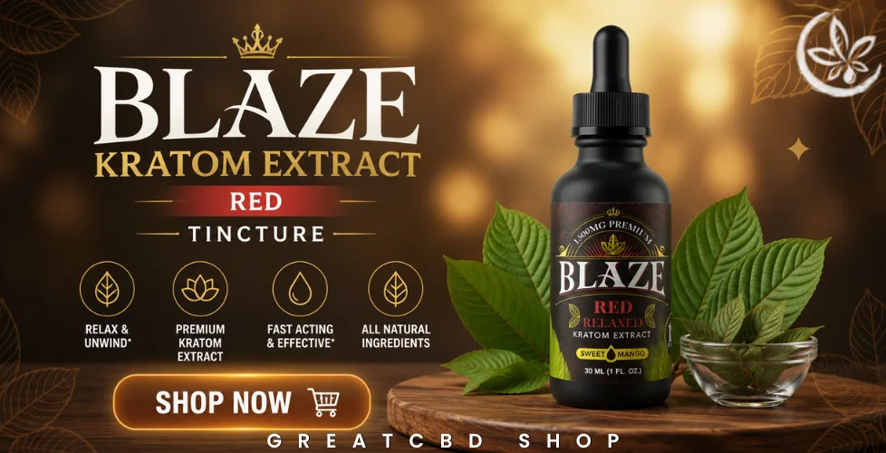 Blaze Kratom Extract RED RELAXED Tincture