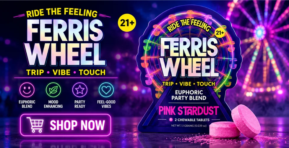 Ferris Wheel Kanna Euphoric Party Blend Tablets