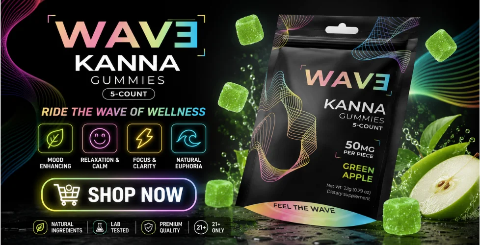 Wave Kanna Gummies 50mg