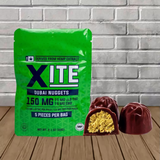 XITE Xite Delta-9 THC Nuggets - Dubai Nuggets -- 5ct