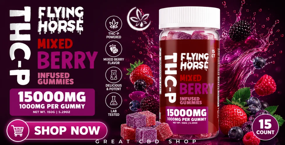 Flying Horse THCP Gummies 15000MG