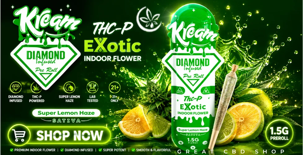 Kream Diamond Infused THCP Preroll 1.5g