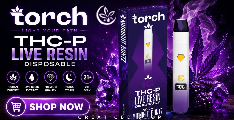 Torch 1g Pure THCP Disposables