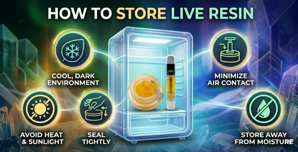 How to Store Live Resin