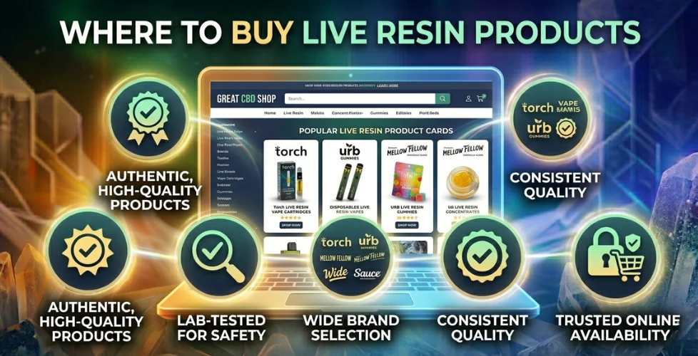 Where to Buy Live Resin Products