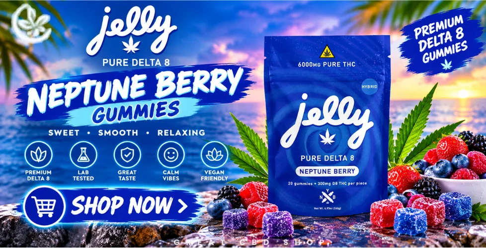 Jelly Space Series Pure Delta-8 Gummies 6000mg