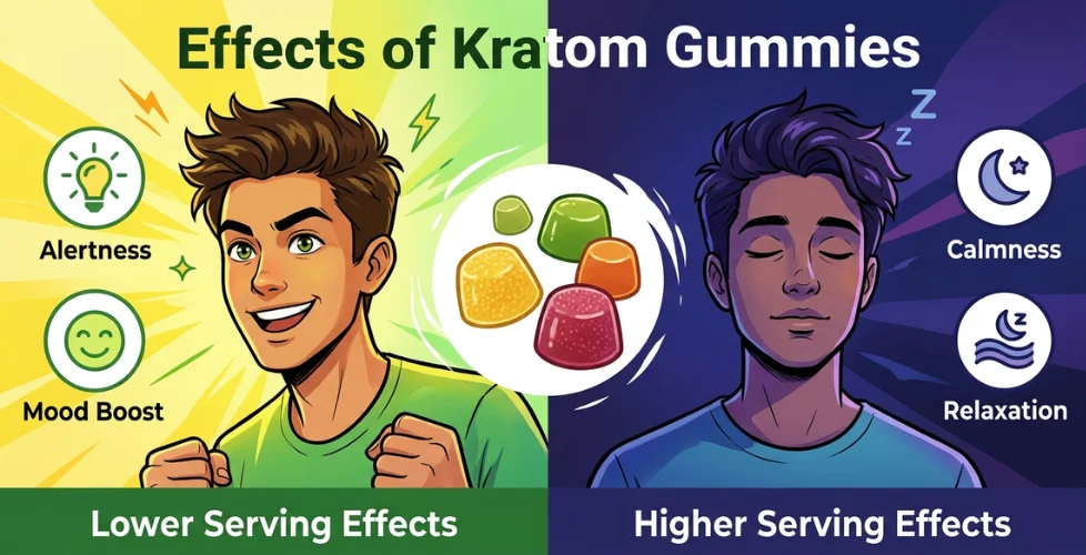 Effects of Kratom Gummies