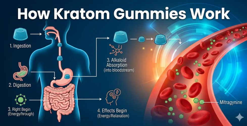 How Kratom Gummies Work