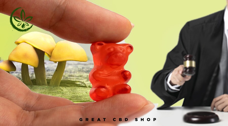 legal status of mushroom gummies