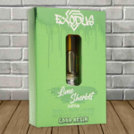 Exodus Live Resin Zooted Series Vape Cartridge 2g Lime Sherbert (Sativa) Strain