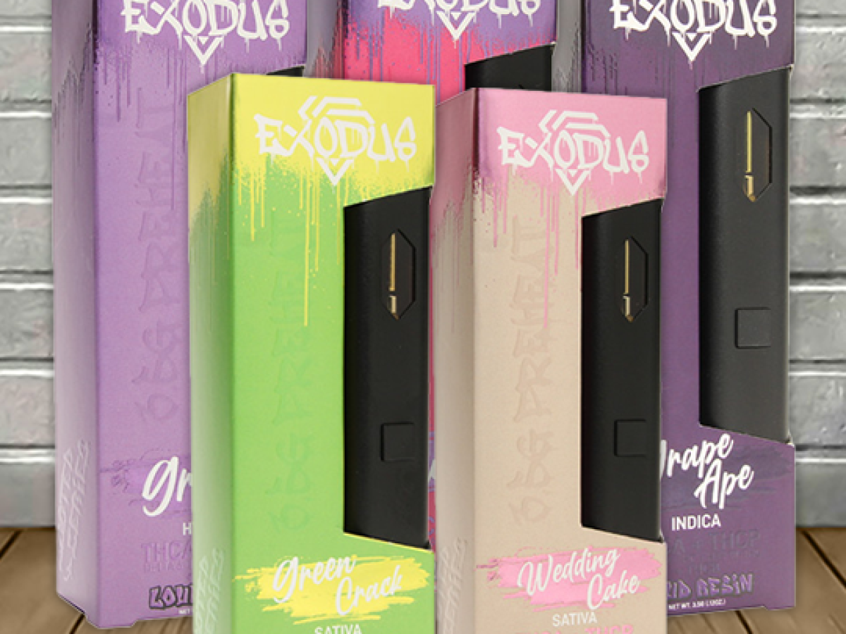 Exodus Live Resin Zooted Series Disposable 3.5g - Great CBD Shop