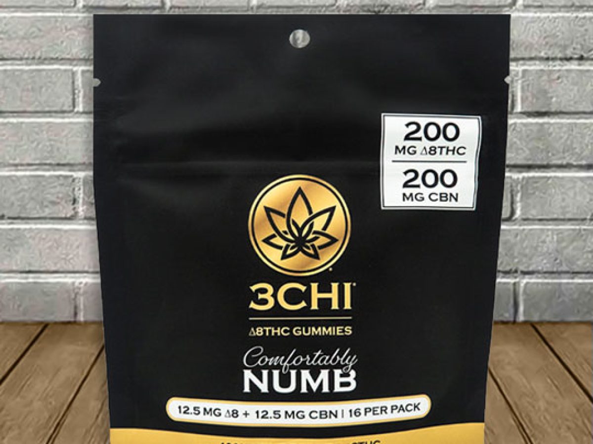 3Chi Comfortably Numb Gummy Delta8/CBN - Great CBD Shop