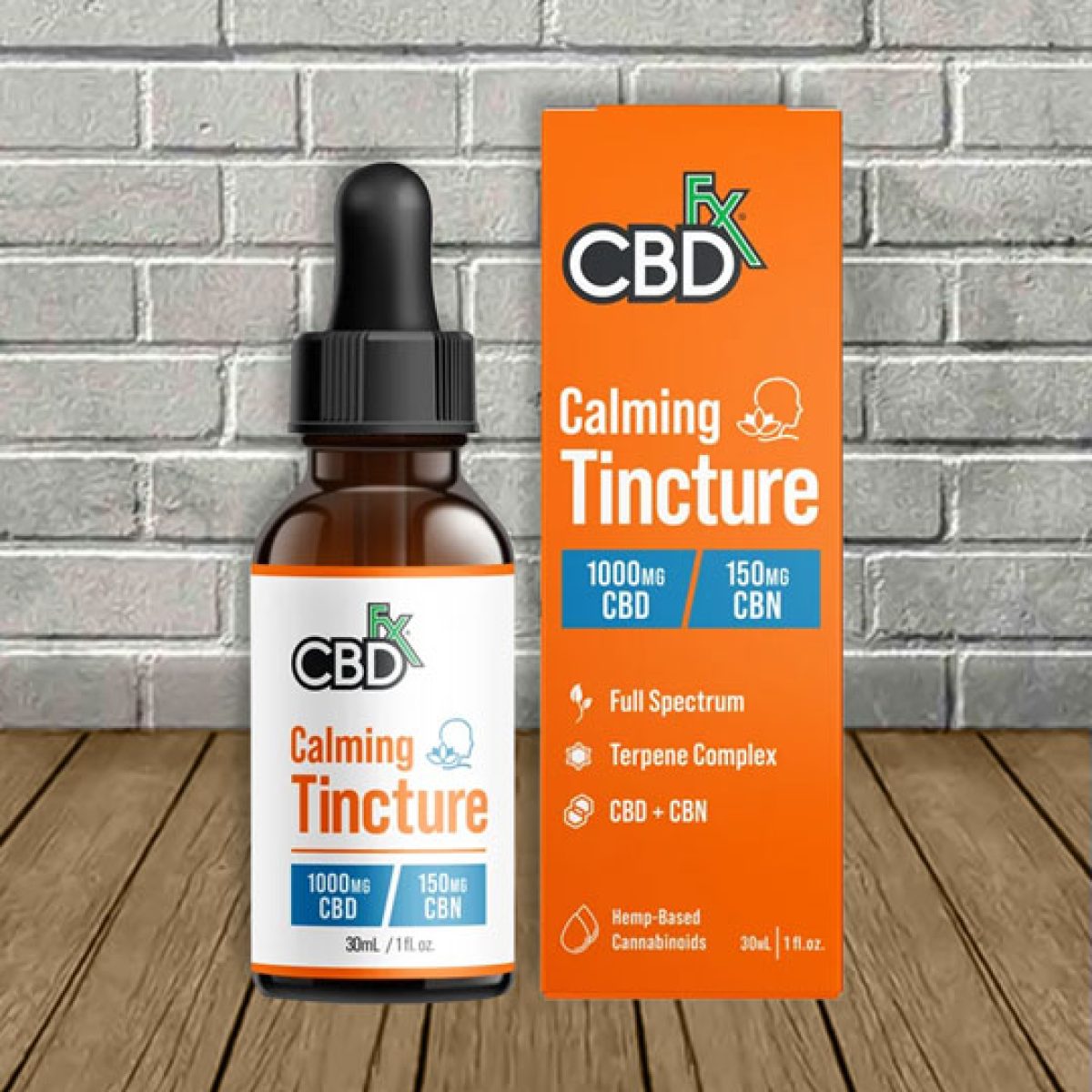 CBDfx Calming Blend CBD + CBN Drops - Great CBD Shop