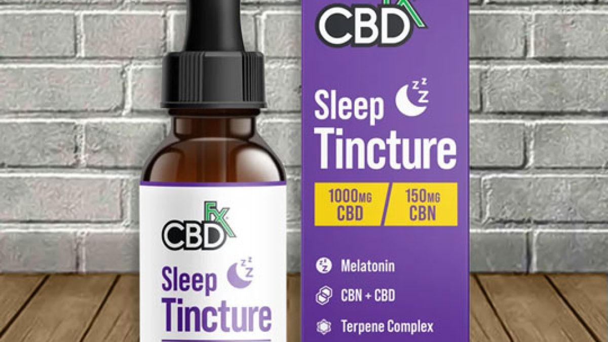CBDfx CBD Sleep Tincture - Great CBD Shop