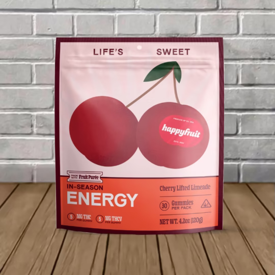 Happy Fruit Cherry Lifted Limeade Gummies D9 THCV