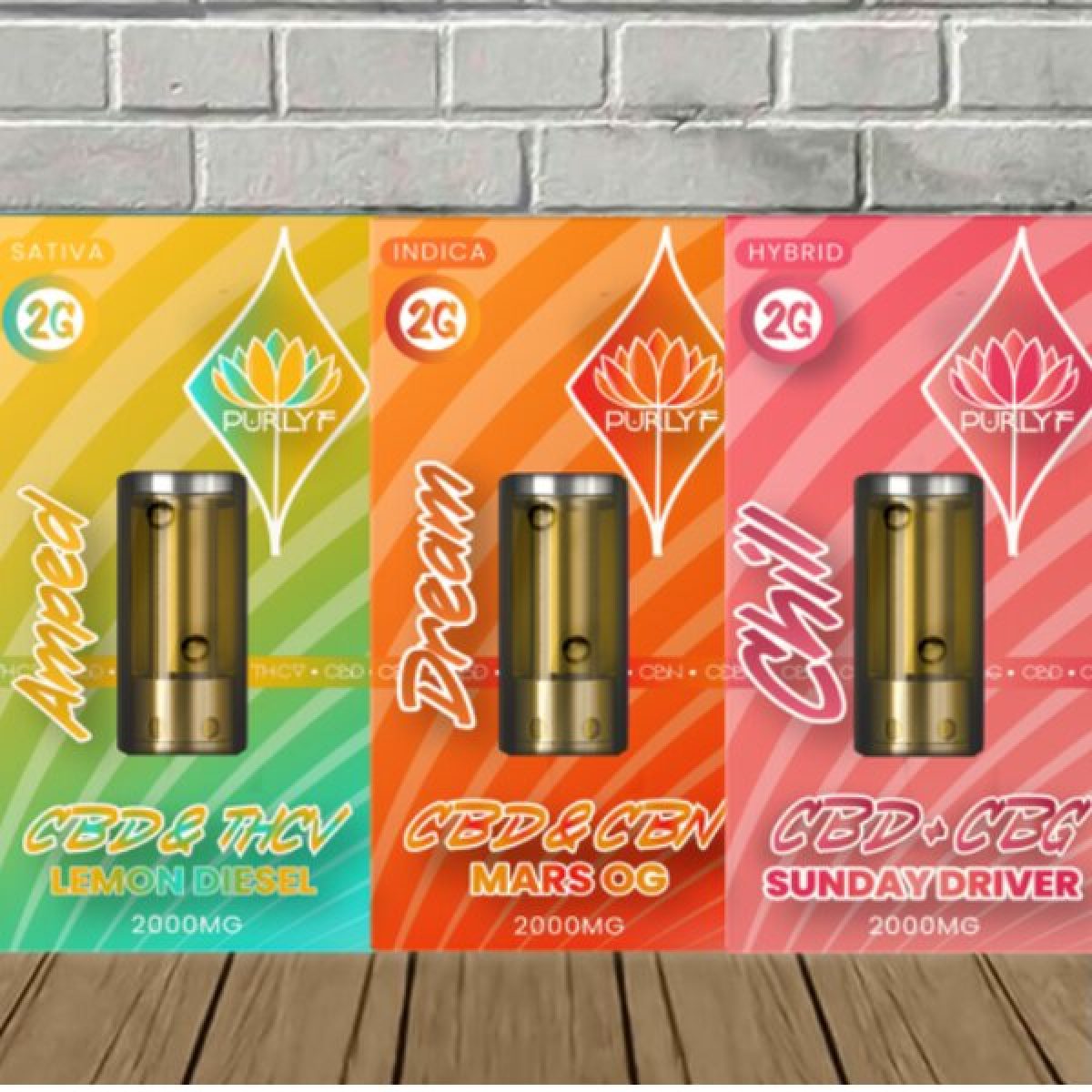 Purlyf Targeted CBD Cartridge 2g