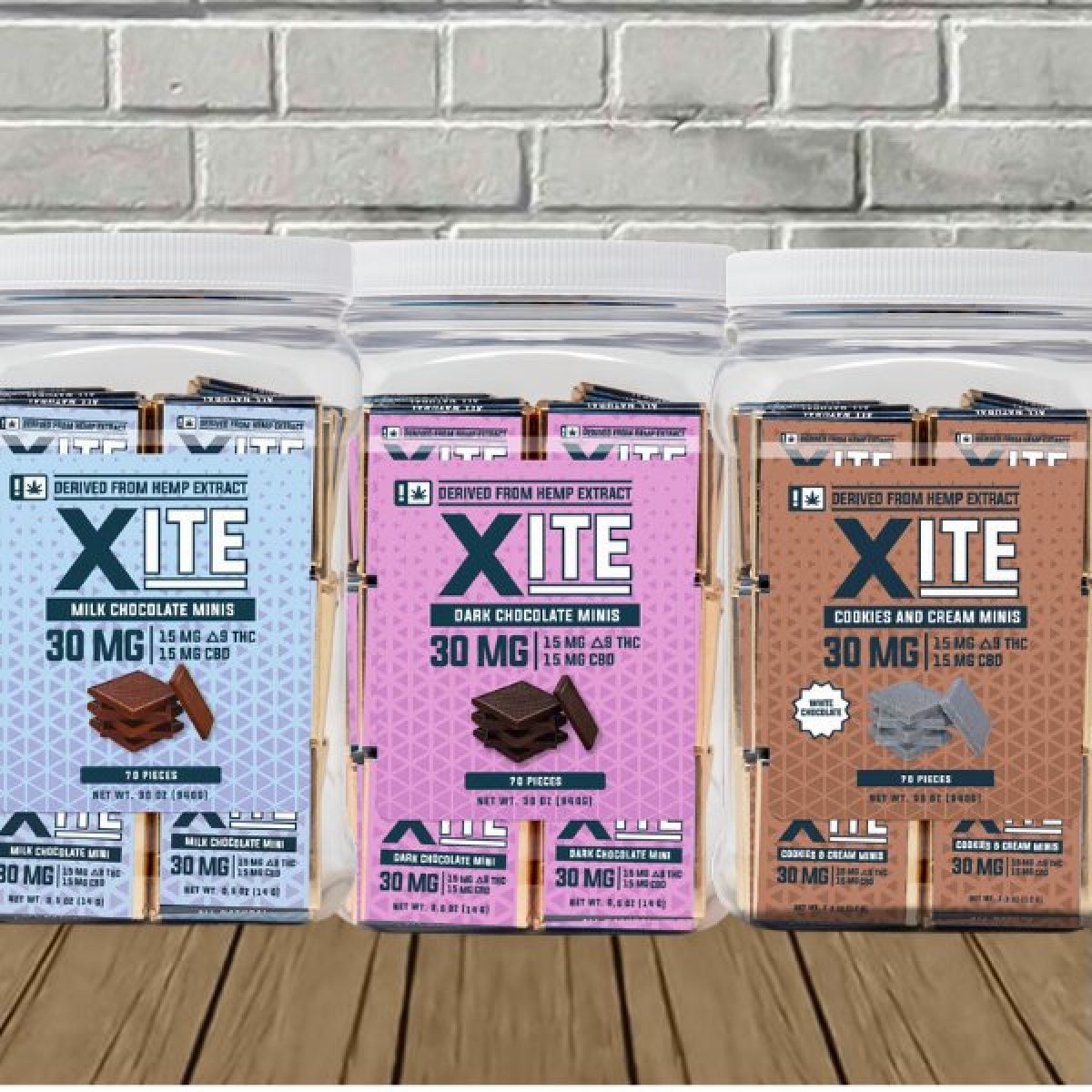 Xite Delta 9 THC Chocolate Minis - Great CBD Shop