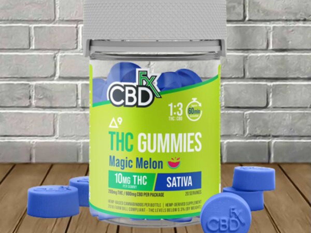 CBDfx D9 | CBD Magic Melon Gummy Jars - Great CBD Shop