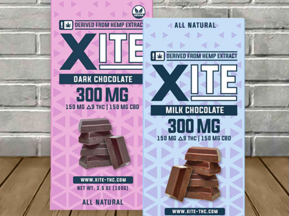 Xite Delta 9 THC Chocolate Bars 300mg - Great CBD Shop