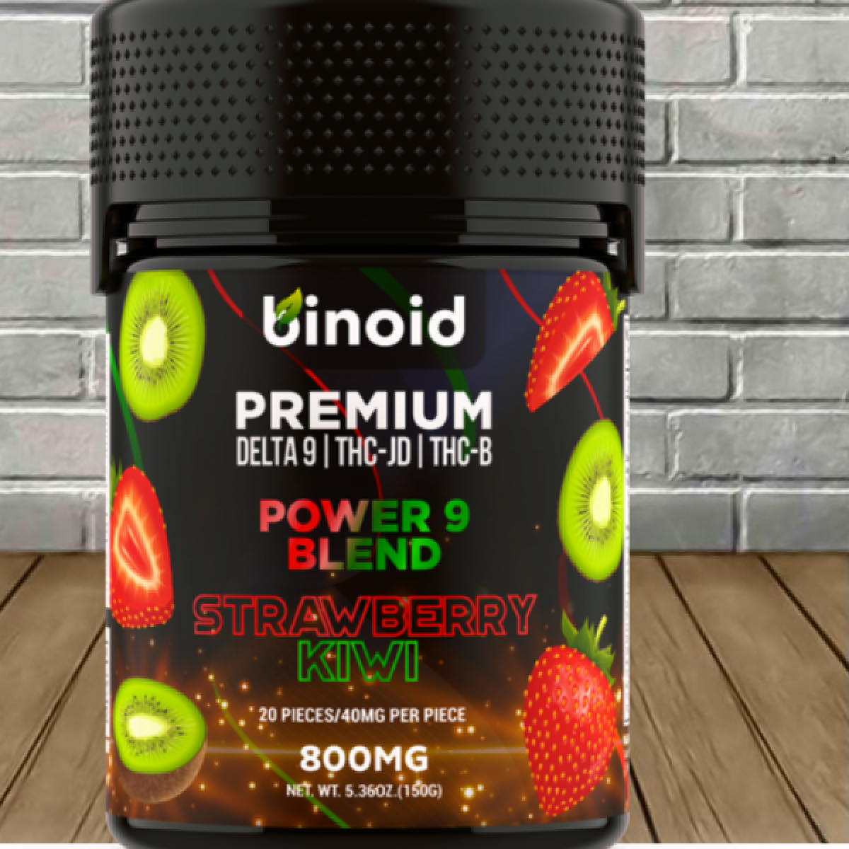 ダイナマイトぴり辛 Binoid-Power-9-Blend-Gummies-