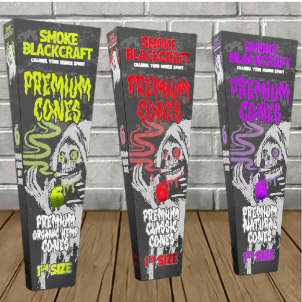 Blackcraft Extrax Premium Hemp Cones 6ct - Great CBD Shop