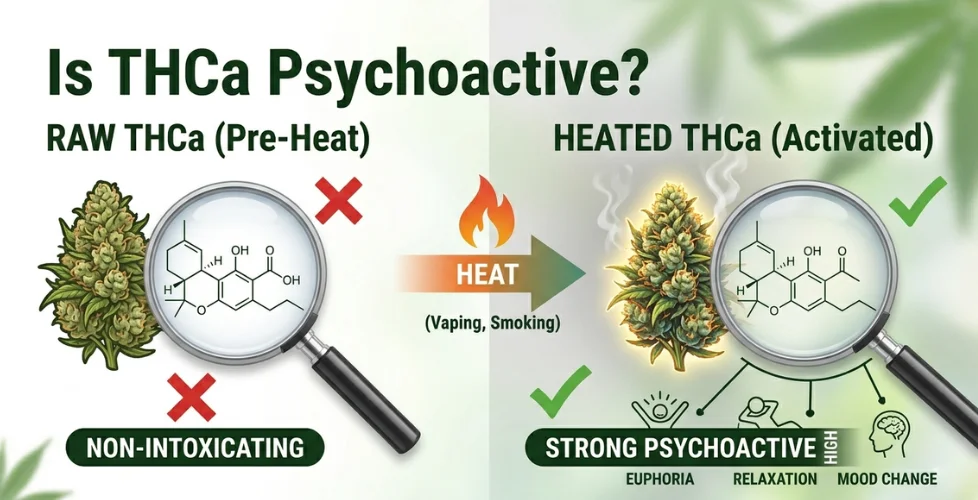 Is THCa Psychoactive?