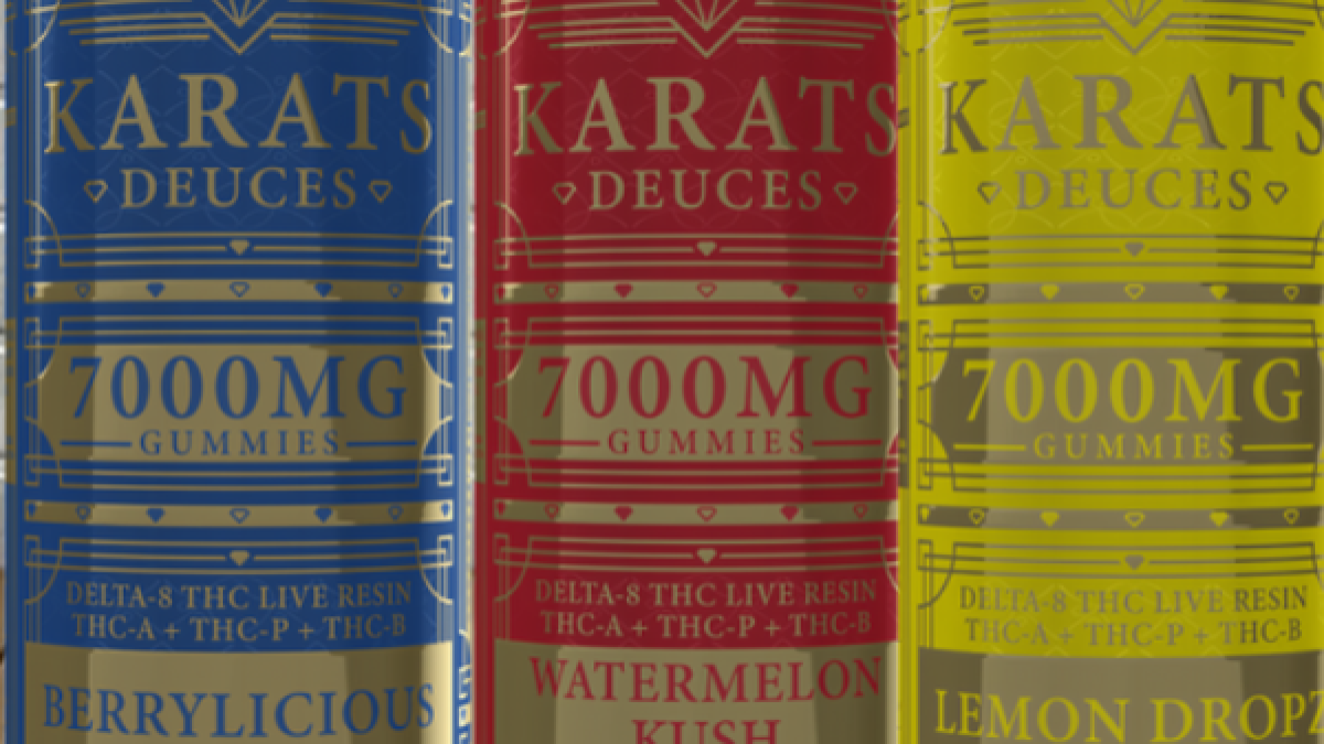 Karats Deuces Blend Gummies 7000mg - DISCONTINUED