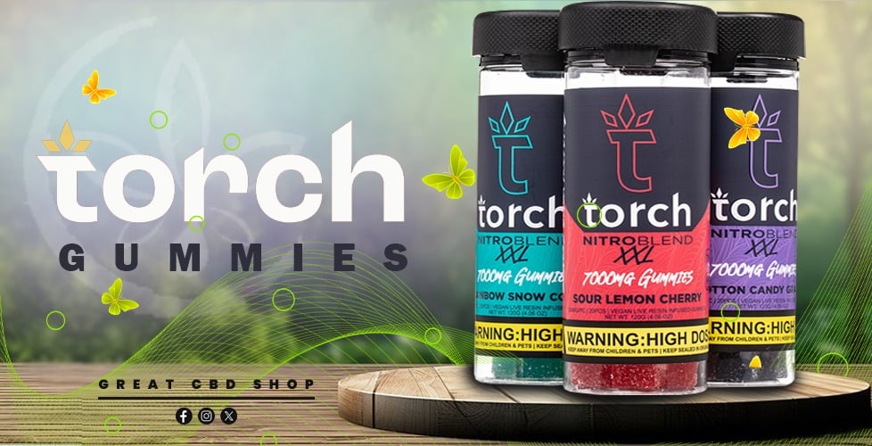 Torch Nitro Blend XXL Gummies 7000mg