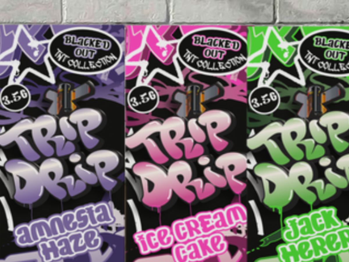Trip Drip Blacked Out TNT Collection Disposable 3.5g - DISCONTINUED