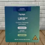 Urb D8 D9 Live Resin Gummies 200mg - 2ct-Apple Berri -- BULK CASE (1)
