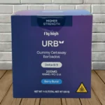 Urb D8 D9 Live Resin Gummies 200mg - 2ct-Berry Burst -- BULK CASE