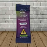 Urb D8 D9 Live Resin Gummies 200mg - 2ct-Spiked Kiwi -- 2ct Single Pack