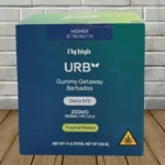Urb D8 D9 Live Resin Gummies 200mg - 2ct-Tropical Breeze -- BULK CASE
